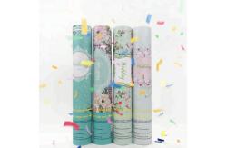 China Colourful Large Party Popper Cannon , Eco Friendly Confetti Cannon supplier