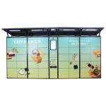 Keep Fresh Refrigerated Locker Stainless Steel Storage Smart Parcel Delivery for sale