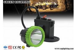 China 50000 Lux IP67 Led Mining Lamp , 11.2Ah Capacity Battery Coal Mining Lights  supplier