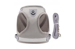 China Polyester Mesh Breathable Pet Harness Vest Tensile Force Is Divided Evenly supplier