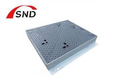China En124 D400 Ductile Iron Access Cover Double Triangle With Accessories supplier