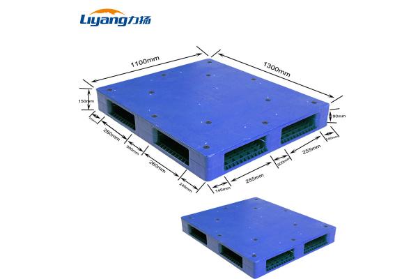 Cold Racking HDPE Pallets 6T Static Load Injection Moulded Pallets