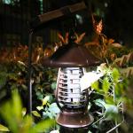 CE CCC 3000Mah Lithium Battery Solar Mosquito Lamp For Killing Flies
