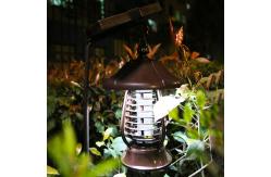 China CE CCC 3000Mah Lithium Battery Solar Mosquito Lamp For Killing Flies supplier