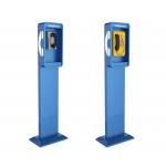 IP65 Weatherproof Roadside Emergency Phone , Metal VoIP Telephone Pillar for sale