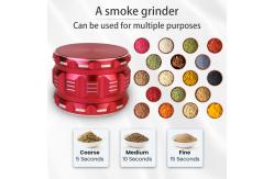 China Anodizing Cnc Turning Milling Parts Custom Tobacco Spice Herb Coffee Grinder supplier