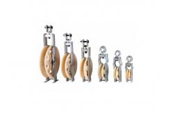 China Transmission Line Single Sheave Cable Stringing Pulley supplier