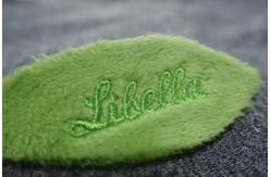 China Green Velvet Fabric OEM Iron On Embroidered Patches supplier