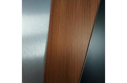 China Brushed Finish Stainless Steel Composite Panel Exterior Wall Cladding Designs supplier