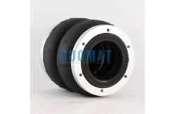China 2S70-13F Suspension Air Spring Double Convoluted Air Shocks With Open Flange supplier