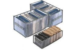 China 7 Grid Clothing Household Storage Container Drawer Organizer For Wardrobe supplier