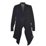 Elegant Ladies Stylish Coats , Warm Asymmetrical Hem Coat Autumn Winter