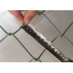 Anti - Rust Galvanized Chain Link Fence 50mm x 50mm Hole Size For Animal Zoo Safety for sale