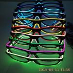 cute el glasses/el wire glasses/glow glasses for sale
