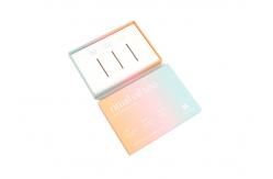 China Custom Cosmetic Packaging Box 3 Bottle Inside 20cm Width For Essential Oil supplier