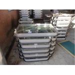 Inward Opening Aluminum Steel Rectangular Marine Cabin Fixed Windows