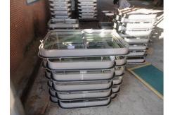 China Inward Opening Aluminum Steel Rectangular Marine Cabin Fixed Windows supplier