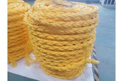 China 64mm 8 Strand Braided PP Multifilament Marine Mooring Floating Rope supplier