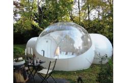 China 2014 New Design Inflatable Bubble Tent with 2 Tunnel supplier
