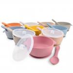 Lightweight Leak Proof Silicone Feeding Bowl For Baby And Pet for sale