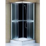 Black ISO9001 Shower Pods Cabins 800x800x2150mm for sale