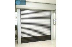 China 380V 1.2m/S Exterior Aluminium Roller Shutter Garage Doors supplier