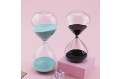 China Flat Glass Hourglass 60 Minute Sand Timer ISO9001 approved supplier