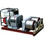 Double Drum 50KN Motorized Winches Of Transmission Line Construction Equipment for sale