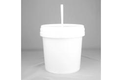 China 8.5L Plastic Food Bucket IML Design For Storage And Utility supplier