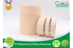 China Waterproof Good Line Crepe Paper 3 Inch Masking Tape Auto Body Painting Repairs supplier