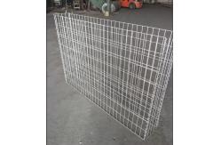 China Square 5mm Welded Mesh Gabion Hot Dip Galvanized supplier