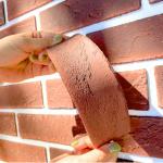 Lightweight MCM Material Flexible Ceramic Tiles Brick For Exterior Interior Wall Flooring for sale
