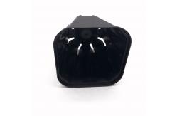 China OEM Small Square Fleshy Orchid Plastic Flower Pots Injection Molded supplier
