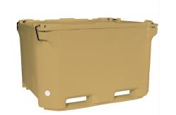 China Rectangular Top Opening Rota Moulding Tanks Rotaplastic Insulated Fish Container supplier
