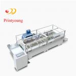 Kraft Semi - Automatic Paper Bag Making Machine / Hand Bag Making Machine By The Roll for sale