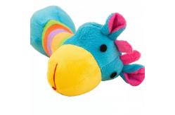 China Bite Resistant Molar Dog Pets Plush Toys Bark Plush Pillow With Sound 20cm supplier