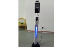 China Touchless AI Facial Recognition Infrared Thermometer IP65 With 8 Inch Screen supplier