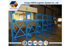 China Steel Cantilever Warehouse Storage Racking , Level Height Adjustable supplier