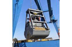 China 3 Cubic Meters of Sand Grabbing Double-claw Mechanical Grab Bucket supplier