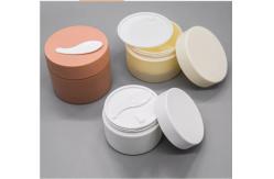 China Frosted PP Cream Jar 8oz 250ml Plastic Body For Cosmetic supplier