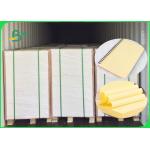 70GSM 80GSM Yellow Woodfree Paper / Bond Paper 100% Virgin Pulp FSC Certified for sale