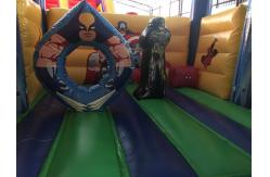 China PVC Rabbit Simple Inflatable Dry Slide Looney Tunes Waterproof EN14960 SGS CE supplier