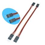 24AWG 3 Pin Dupont Electronical Wire Harness Female And Male With 2.54mm Connector for sale