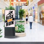Floor Standing Kiosk 43-86 Inch Android Video LCD Advertising Player for sale