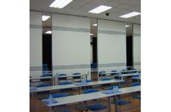 China Interior Room Divider Folding Partition Walls Fabric Surface For Ballroom supplier