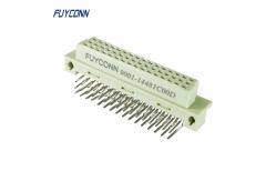 China Female Eurocard Connector 3 Rows PCB DIN 41612 Right Angle Terminal supplier