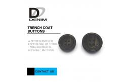 China Concave Surface Trench Coat Buttons Diverse Design With Strong Simulation supplier