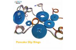 China 286mm Length Alternator PCB Pancake Slip Ring Aluminium Alloy Flat Slip Rings supplier