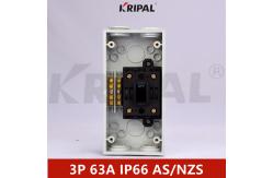 China 63A 440V Single Phase IP66 Weatherproof Isolating Switch Outdoor supplier