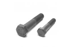 China INCH Partial Thread Hex Head Screw Grade 5 Zinc Finish Hex Screw supplier